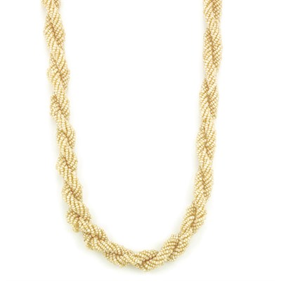 Lot 348 - Antique Seed Pearl Necklace