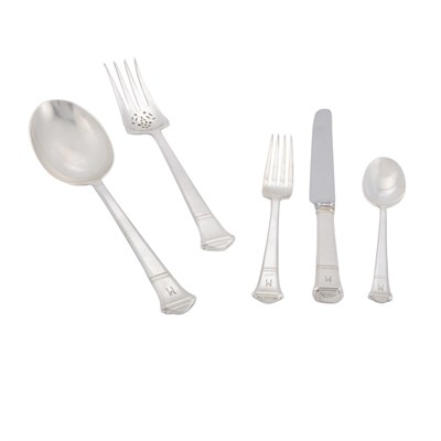 Lot 203 - Tiffany & Co. Sterling Silver Flatware Service...