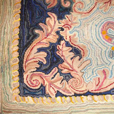 Lot 319 - American Hooked Carpet United States, early...
