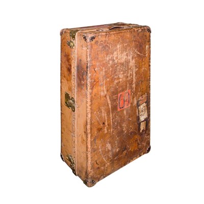 Lot 68 - Louis Vuitton Leather Steamer Trunk Height 40...