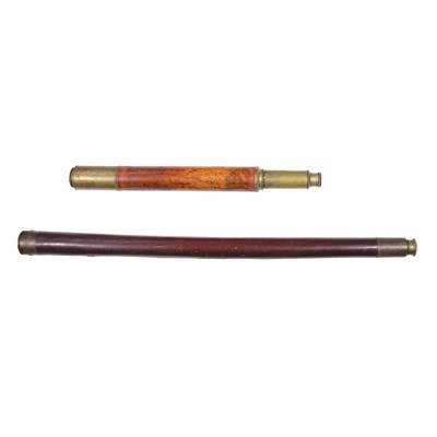 Lot 259 - Two Antique Telescopes