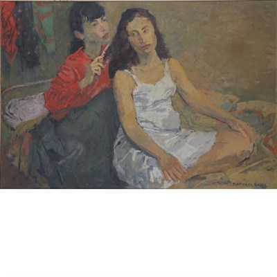 Lot 207 - Raphael Soyer American, 1899-1987 Roommates...