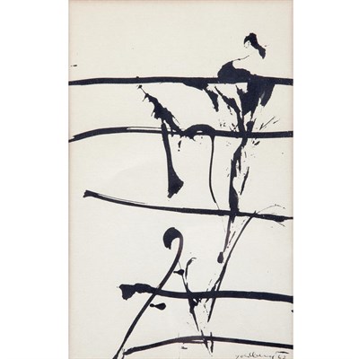 Lot 34 - Michael Goldberg American, 1924-2007 Untitled,...