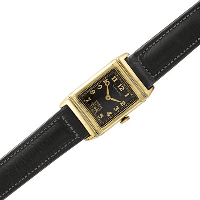 Lot 330 - Gentleman's Gold-Filled Otis Reversible Wristwatch, Hamilton