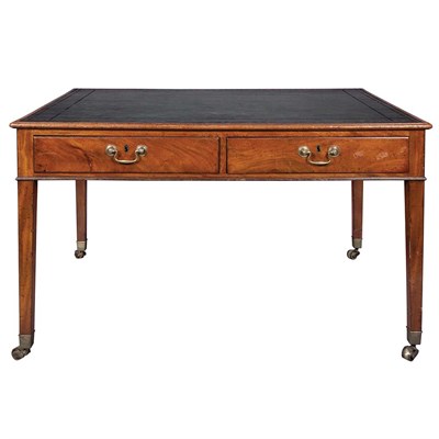 Lot 501 - George III Mahogany Writing Table Late 18th...