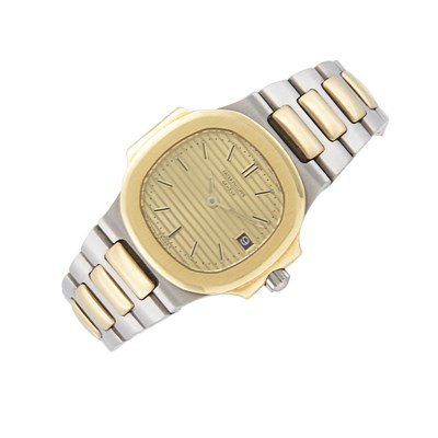 Lot 190 - Stainless Steel and Gold Wristwatch, Patek Philippe