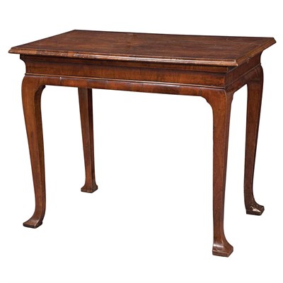 Lot 377 - George I Line Inlaid Walnut Hall Table First...