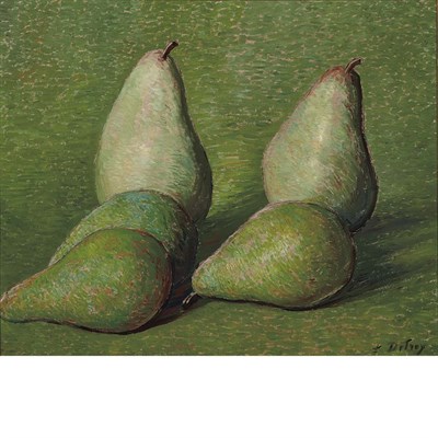 Lot 83 - Leon Detroy French, 1857-1955 Pears Signed L....