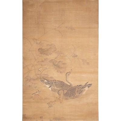 Lot 190 - Attributed to Huang Ch'uan Possibly Song...