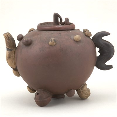 Lot 431 - Chinese Yixing Teapot Qing Dynasty Of globular...