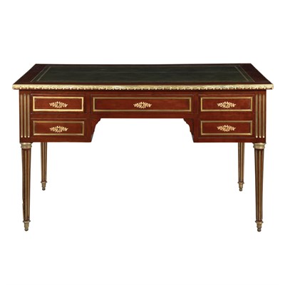 Lot 659 - Louis XVI Style Gilt-Bronze Mounted Mahogany...