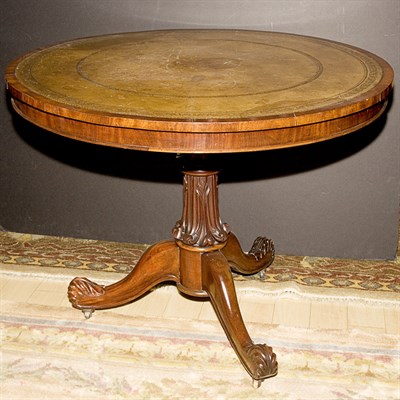 Lot 484 - American Mahogany Breakfast Table Height 29...