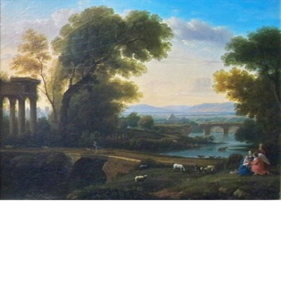 Lot 18 - Roman School 19th Century The Holy Family...