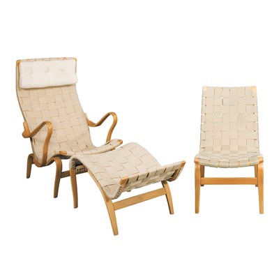 Lot 129 - Bruno Mathsson Swedish, 1907-1988 Pernilla II...