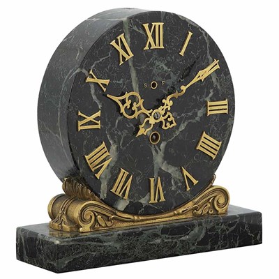 Lot 392 - E.F. Caldwell & Co. Gilt-Bronze Mounted Green...