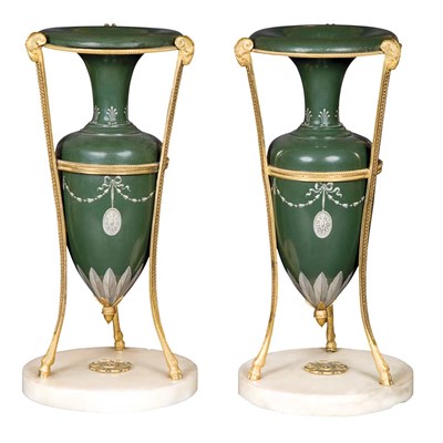Lot 498 - Pair of Neoclassical Style Composition,...