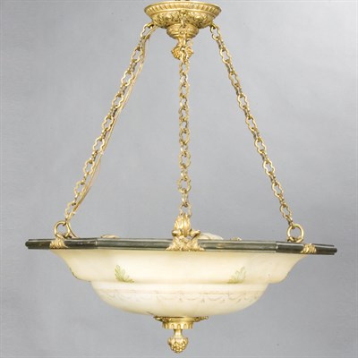 Lot 355 - Empire Style Gilt and Patinated-Bronze and...
