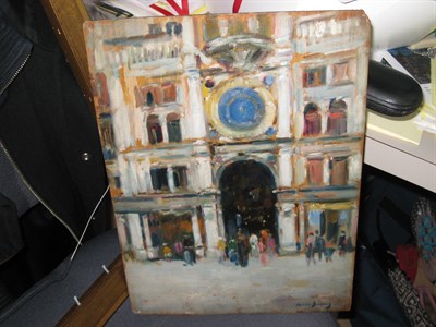 Lot 79 - Maurice Bompard French, 1857-1936 Clock Tower,...