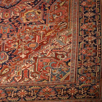 Lot 489 - Heriz Carpet Northwest Persia, circa 1925 The...