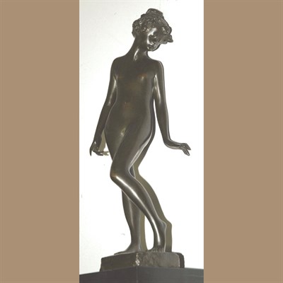 Lot 65 - Emil Fuchs American, 1866-1929 The Butterfly...