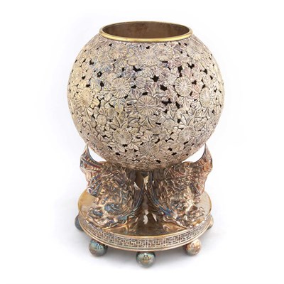 Lot 257 - Aesthetic Movement Style Silver Plated...