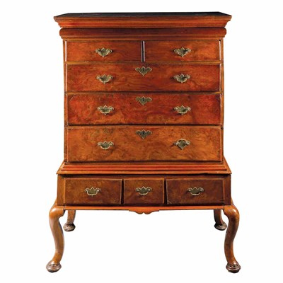 Lot 246 - George II Style Yewwood Chest on Stand 19th...