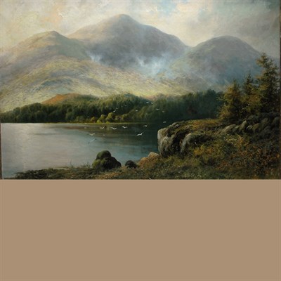 Lot 57 - Attributed to Charles Stuart A Highland Loch...