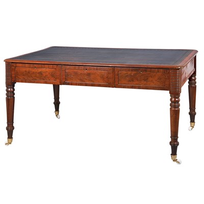Lot 457 - George IV Mahogany Library Table Circa 1830...