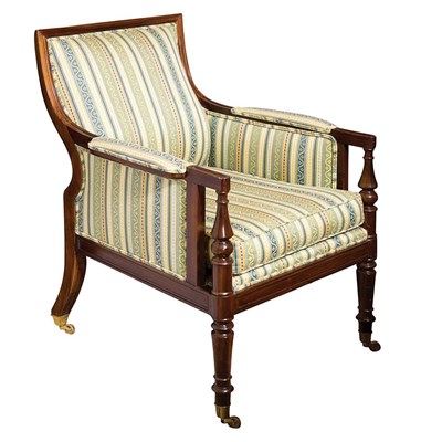 Lot 170 - Regency Style Mahogany Bergere