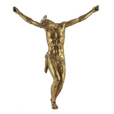 Lot 233 - Italian Gilt-Bronze Corpus Christi Roman,...