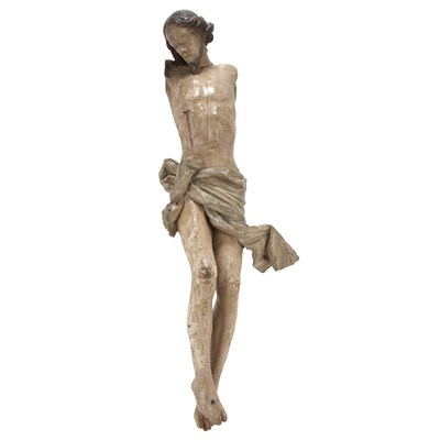 Lot 202 - Continental Polychrome Decorated Corpus...