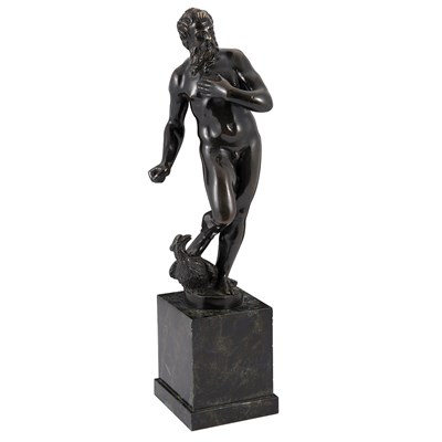 Lot 160 - Venetian Bronze Figure of Jupiter 19th Century...