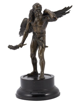 Lot 161 - Continental Bronze Figure 19th Century The...