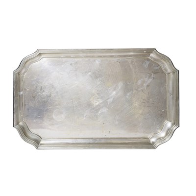 Lot 380 - German 800 Quality Silver Tray Length 21 3/4...