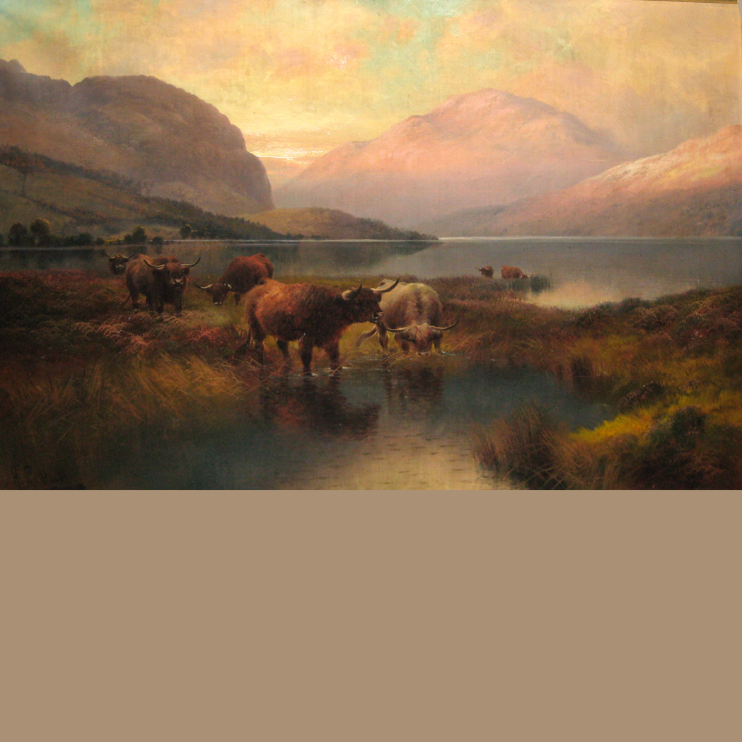 Lot 60 - Harold R. Hall British, 1866-1902 Highland...