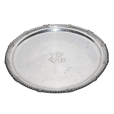 Lot 379 - Tiffany & Co. Sterling Silver Tray Diameter 13...