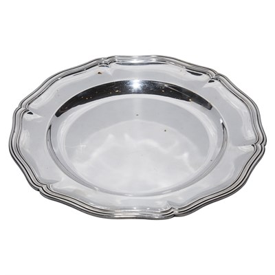 Lot 378 - Christofle Silver Plated Tray Diameter 13 1/2...