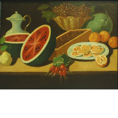 Lot 2 - Austrian School 19th/20th Century Still Life...