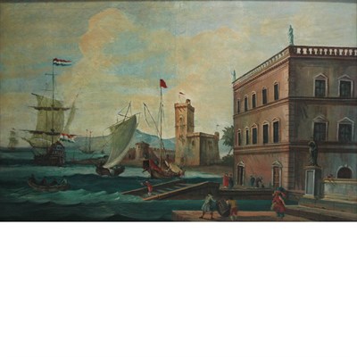 Lot 23 - Italian School 20th Century Mediterranean...