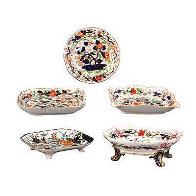 Lot 260 - Pair of English Porcelain Well and Tree...