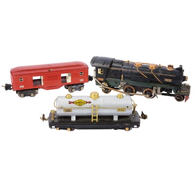 Lot 233 - Lionel Pre-War Standard Gauge Group Comprising...