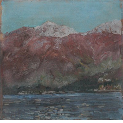 Lot 78 - Gaston la Touche French, 1854-1913 Mountain...