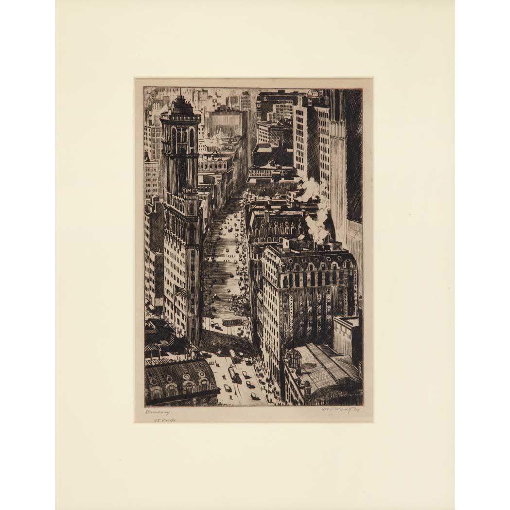 Lot 392 - William C. McNulty (1889-1963) BROADWAY...