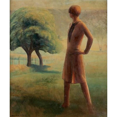 Lot 198 - Guy Pene du Bois American, 1884-1958 Figure -...