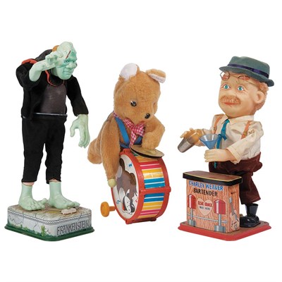 Lot 261 - Group of Wind-Up and Battery Operated Toys...