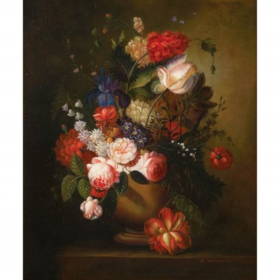 Lot 10 - Continental School 20th Century Still Life...