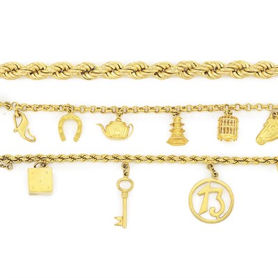 Lot 511 - Group of Gold Jewelry