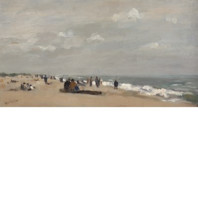 Lot 35 - Seymour Remenick American, 1923-1999 Beach...