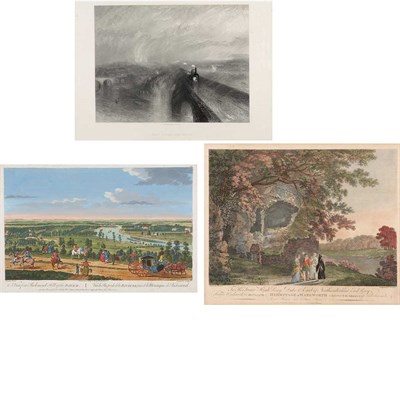 Lot 85 - After Heckel A VIEW OF RICHMOND HILL UP THE...