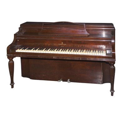 Lot 115 - Steinway & Sons Mahogany Upright Piano Circa...